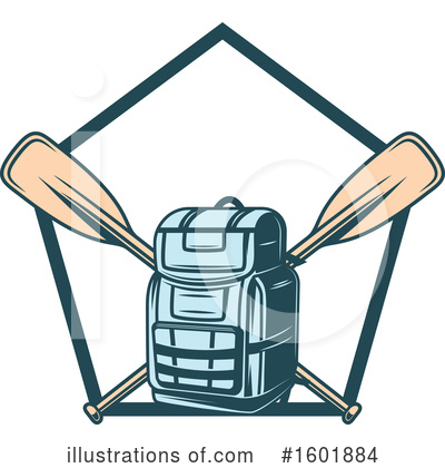 Hiking Clipart #1601884 by Vector Tradition SM