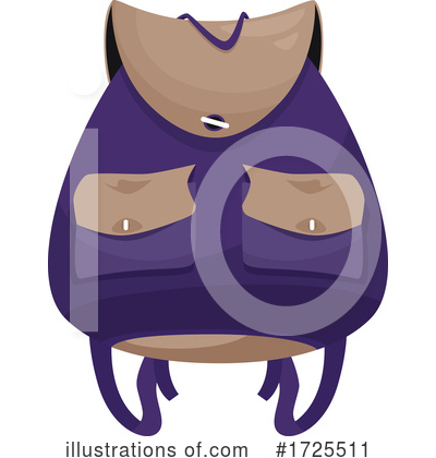 Royalty-Free (RF) Backpack Clipart Illustration by Vector Tradition SM - Stock Sample #1725511