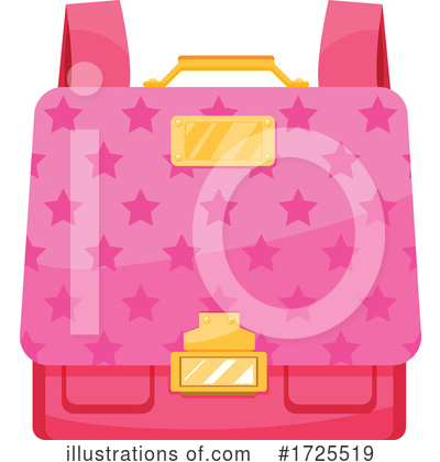 Backpack Clipart #1725519 by Vector Tradition SM