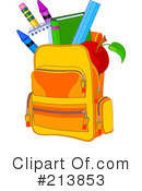 Backpack Clipart #213853 by Pushkin