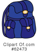 Backpack Clipart #62473 by Pams Clipart