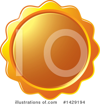 Royalty-Free (RF) Badge Clipart Illustration by Lal Perera - Stock Sample #1429194