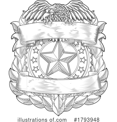 Royalty-Free (RF) Badge Clipart Illustration by AtStockIllustration - Stock Sample #1793948