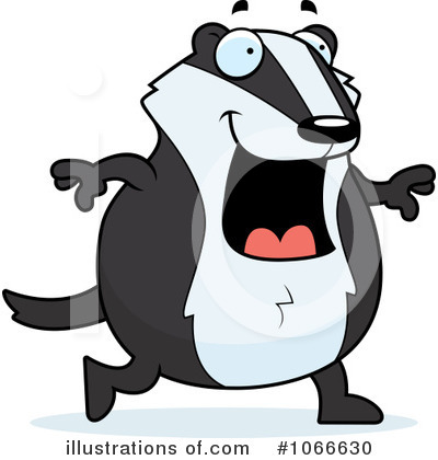 Royalty-Free (RF) Badger Clipart Illustration by Cory Thoman - Stock Sample #1066630