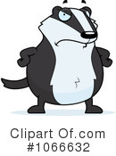Badger Clipart #1066632 by Cory Thoman