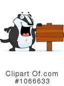 Badger Clipart #1066633 by Cory Thoman