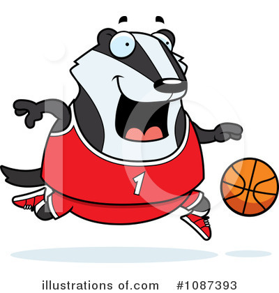 Royalty-Free (RF) Badger Clipart Illustration by Cory Thoman - Stock Sample #1087393