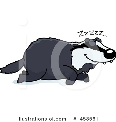 Royalty-Free (RF) Badger Clipart Illustration by Cory Thoman - Stock Sample #1458561