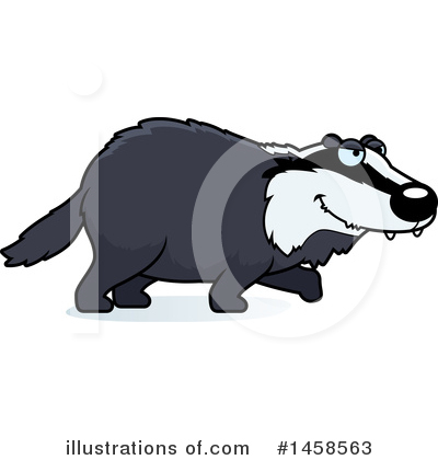 Royalty-Free (RF) Badger Clipart Illustration by Cory Thoman - Stock Sample #1458563