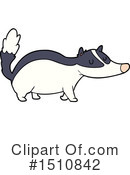 Badger Clipart #1510842 by lineartestpilot