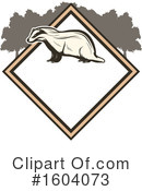 Badger Clipart #1604073 by Vector Tradition SM