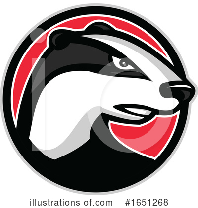 Royalty-Free (RF) Badger Clipart Illustration by patrimonio - Stock Sample #1651268