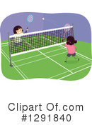 Badminton Clipart #1291840 by BNP Design Studio