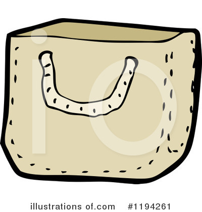 Royalty-Free (RF) Bag Clipart Illustration by lineartestpilot - Stock Sample #1194261