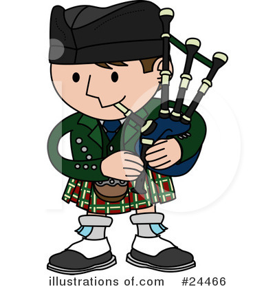 Royalty-Free (RF) Bagpipes Clipart Illustration by AtStockIllustration - Stock Sample #24466