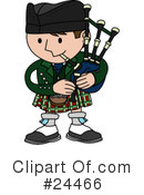 Bagpipes Clipart #24466 by AtStockIllustration