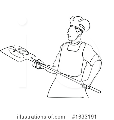 Royalty-Free (RF) Baker Clipart Illustration by patrimonio - Stock Sample #1633191