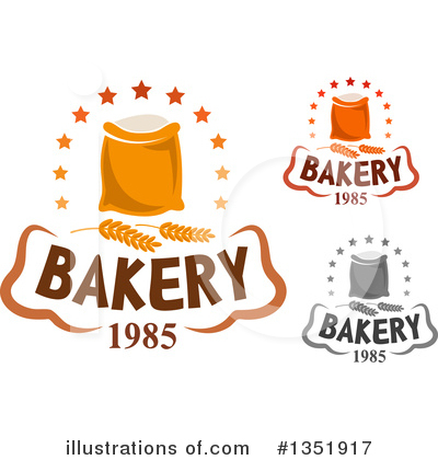 Royalty-Free (RF) Bakery Clipart Illustration by Vector Tradition SM - Stock Sample #1351917