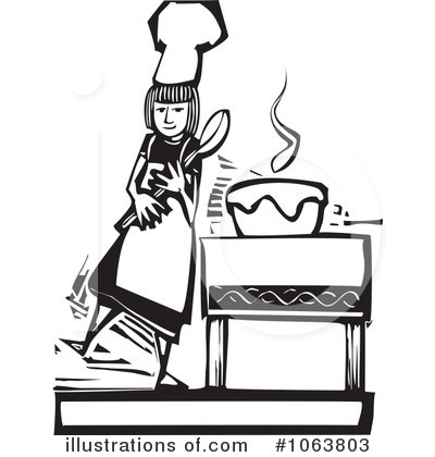 Royalty-Free (RF) Baking Clipart Illustration by xunantunich - Stock Sample #1063803