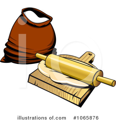 Rolling Pins Clipart #1065876 by Vector Tradition SM