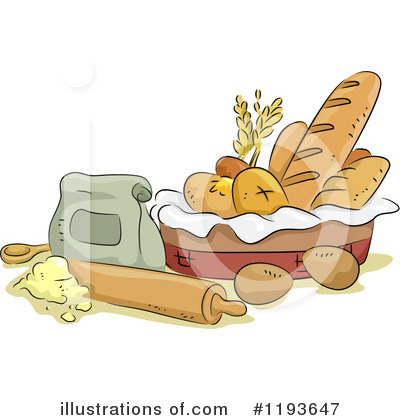 Bread Clipart #1193647 by BNP Design Studio