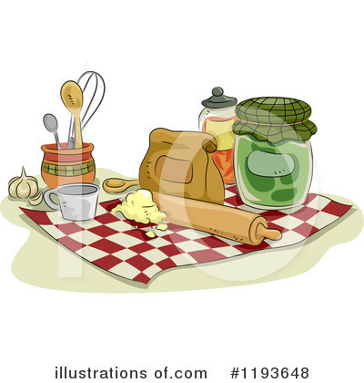 Royalty-Free (RF) Baking Clipart Illustration by BNP Design Studio - Stock Sample #1193648