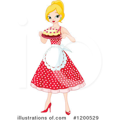Housewife Clipart #1200529 by Pushkin
