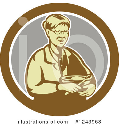 Royalty-Free (RF) Baking Clipart Illustration by patrimonio - Stock Sample #1243968