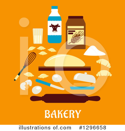 Royalty-Free (RF) Baking Clipart Illustration by Vector Tradition SM - Stock Sample #1296658