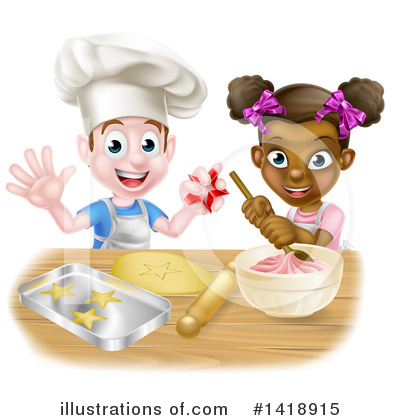 Cooking Clipart #1418915 by AtStockIllustration