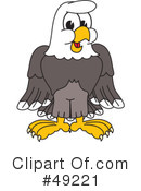 Bald Eagle Character Clipart #49221 by Mascot Junction