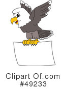 Bald Eagle Character Clipart #49233 by Mascot Junction
