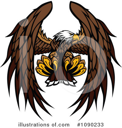 Bald Eagle Clipart #1090233 by Chromaco