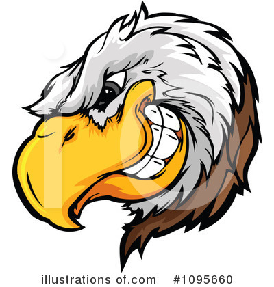 Royalty-Free (RF) Bald Eagle Clipart Illustration by Chromaco - Stock Sample #1095660