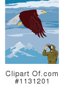 Bald Eagle Clipart #1131201 by patrimonio