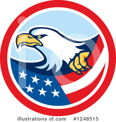 American Eagle Clipart #1248515 by patrimonio