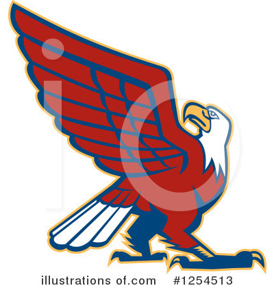 American Eagle Clipart #1254513 by patrimonio