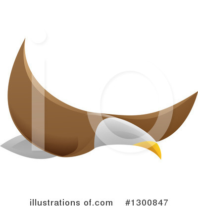 Bald Eagle Clipart #1300847 by AtStockIllustration