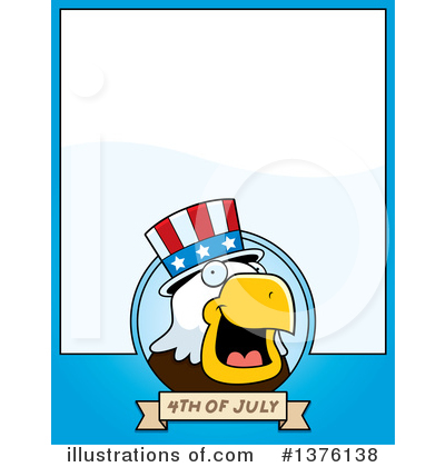 Royalty-Free (RF) Bald Eagle Clipart Illustration by Cory Thoman - Stock Sample #1376138