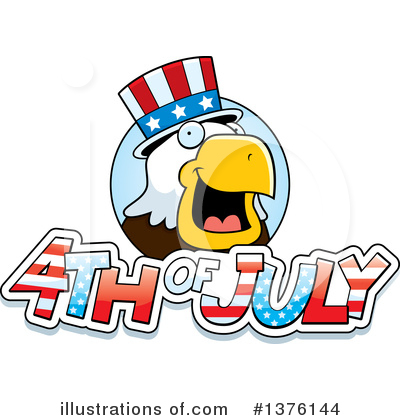 Royalty-Free (RF) Bald Eagle Clipart Illustration by Cory Thoman - Stock Sample #1376144