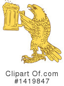 Bald Eagle Clipart #1419847 by patrimonio