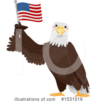 Bald Eagle Clipart #1531019 by BNP Design Studio