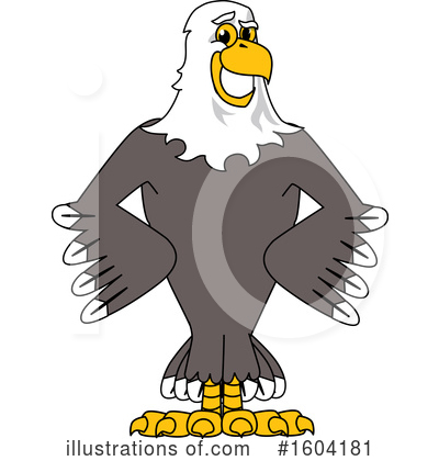 Bald Eagle Character Clipart #1604181 by Mascot Junction