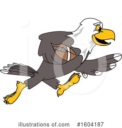 Eagle Mascot Clipart #1604187 by Mascot Junction