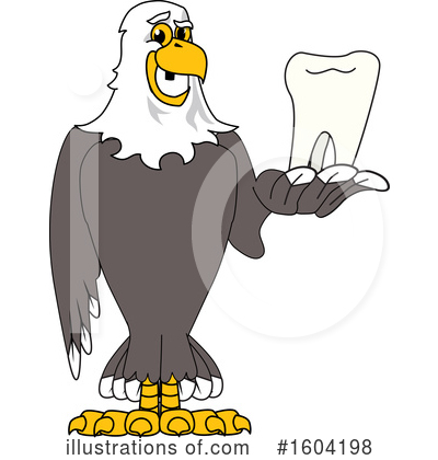 Eagle Mascot Clipart #1604198 by Mascot Junction