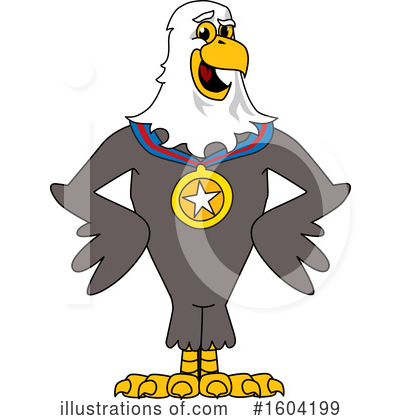 Eagle Clipart #1604199 by Mascot Junction