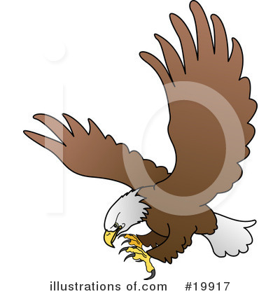 American Eagle Clipart #19917 by AtStockIllustration