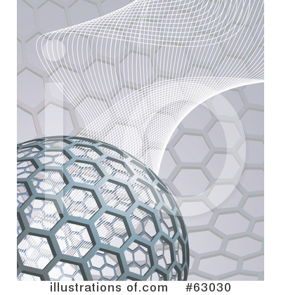 Hexagon Clipart #63030 by AtStockIllustration