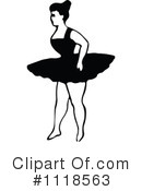 Ballerina Clipart #1118563 by Prawny Vintage
