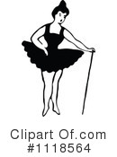 Ballerina Clipart #1118564 by Prawny Vintage
